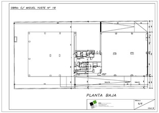 Calle Miguel Yuste, 18, Madrid, Madrid en alquiler Plano de la planta- Imagen 1 de 1