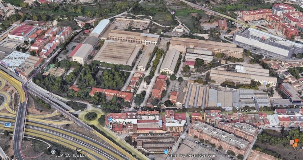 Terreno en Quart de Poblet, Valencia en venta - Vista aérea - Imagen 1 de 4