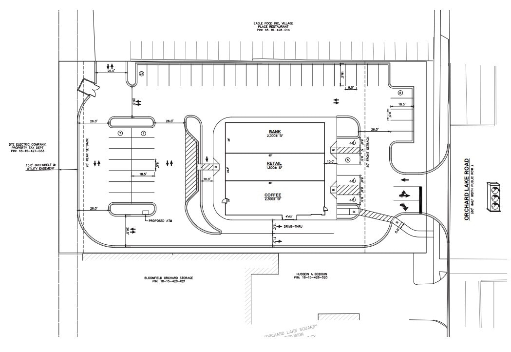 4200 Orchard Lake Rd, West Bloomfield, MI en alquiler Plano de la planta- Imagen 1 de 2