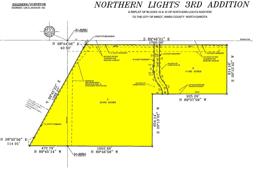 Northern Lights Addn cartera de 5 inmuebles en venta en LoopNet.es - Plano de solar - Imagen 3 de 3