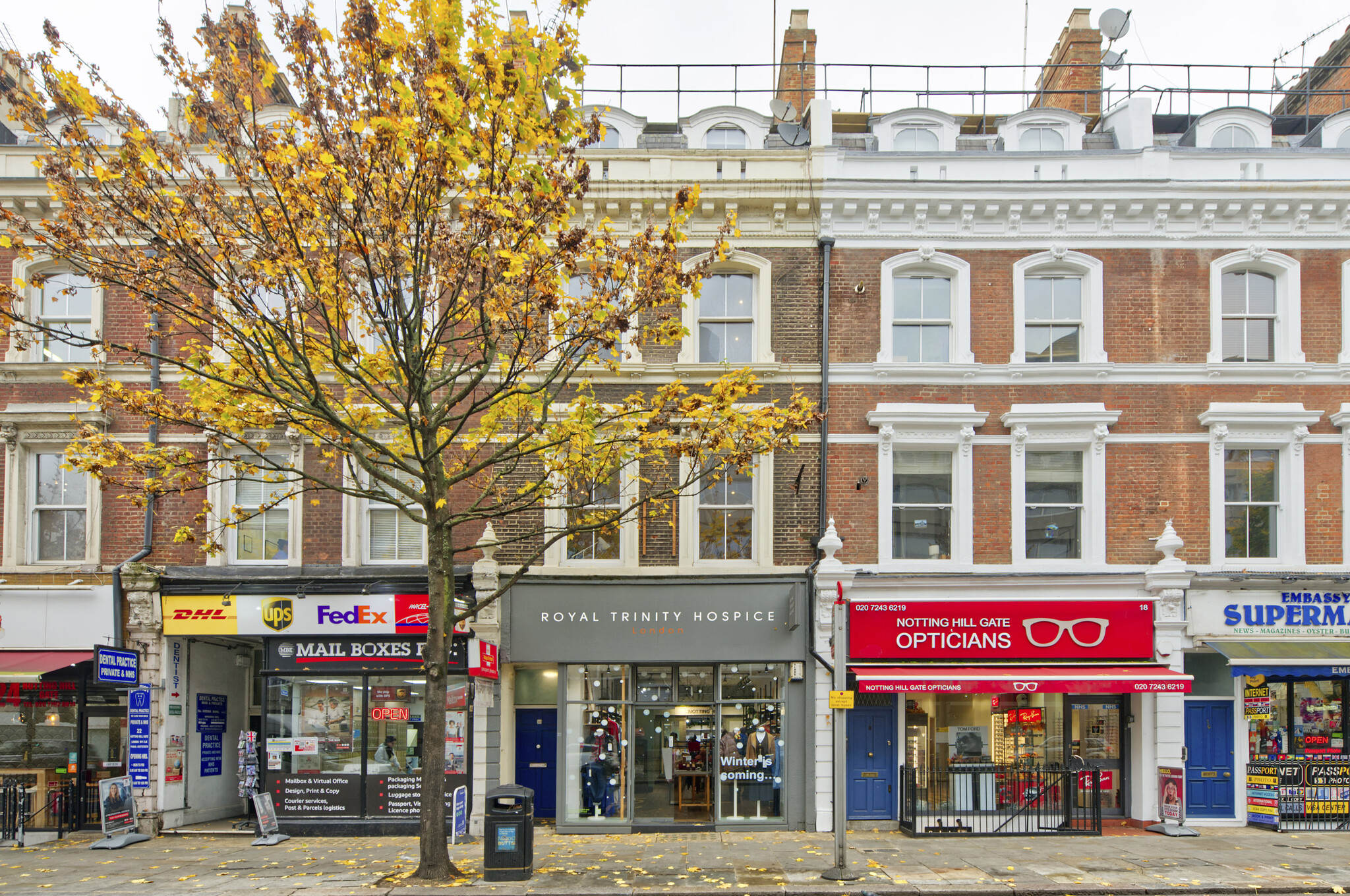 20 Notting Hill Gate, London en venta Foto del edificio- Imagen 1 de 14