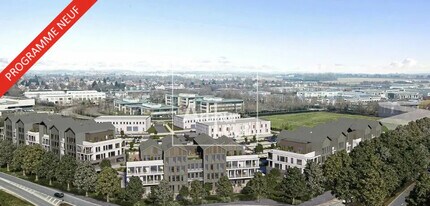 Serris - AÉREA  vista de mapa