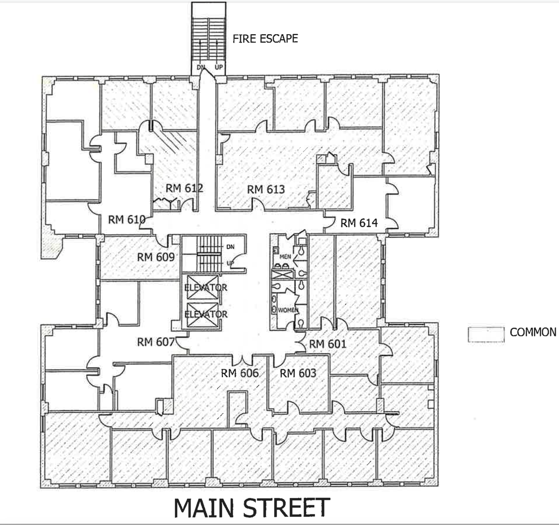 175 Main St, White Plains, NY en alquiler Plano de la planta- Imagen 1 de 1