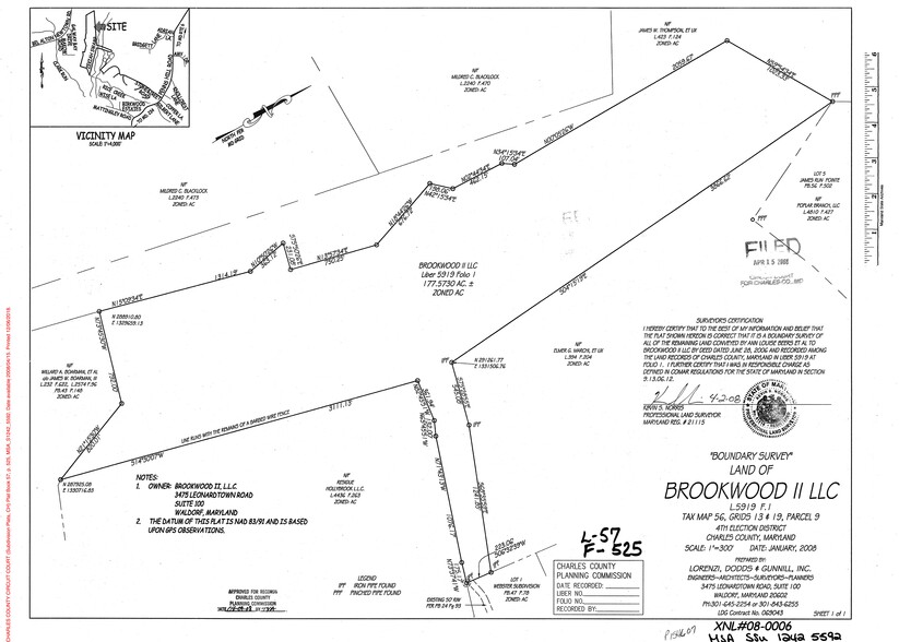 Deer Farm Place, La Plata, MD en venta - Plano del sitio - Imagen 2 de 2