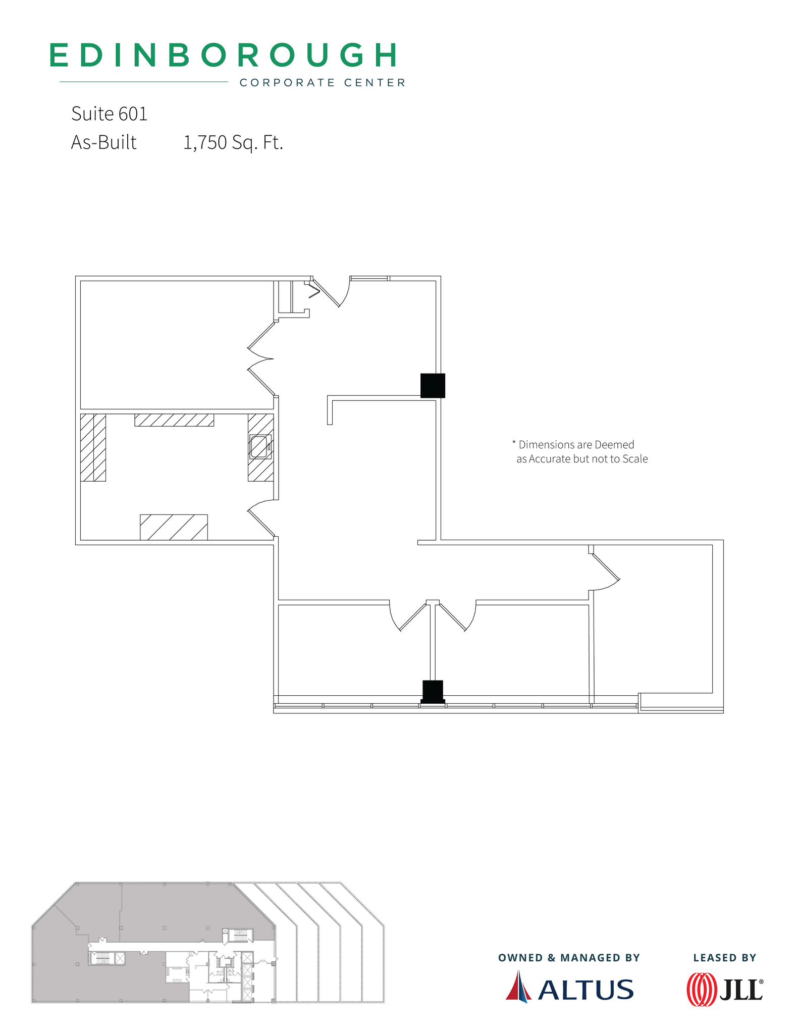 3300 Edinborough Way, Edina, MN en alquiler Plano de la planta- Imagen 1 de 2