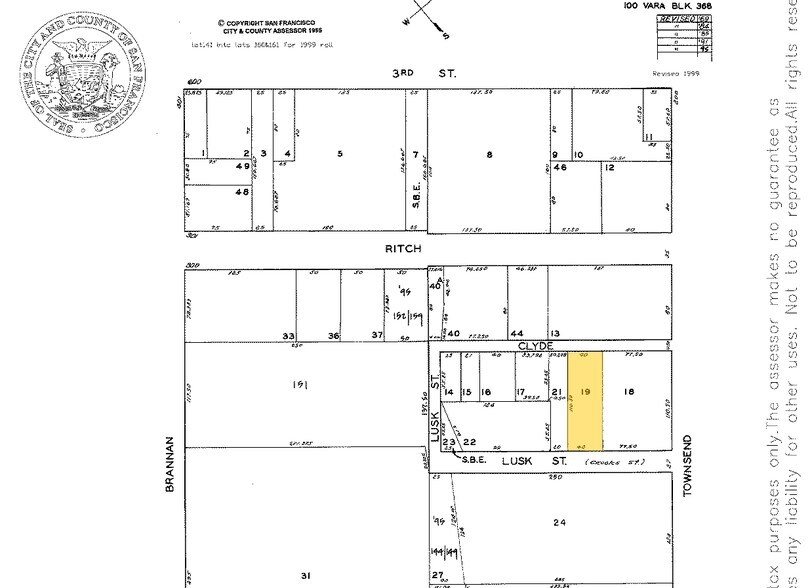 47 Lusk St, San Francisco, CA en alquiler - Plano de solar - Imagen 2 de 23