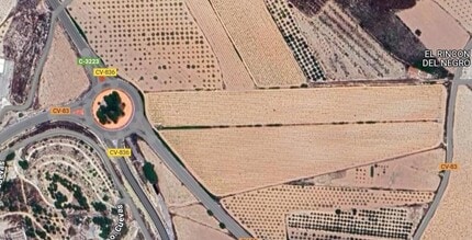 PINOSO, ALI - Aérea  vista de mapa - Image1