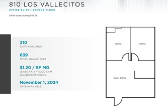 800 Los Vallecitos Blvd, San Marcos, CA en alquiler Plano de la planta- Imagen 1 de 1