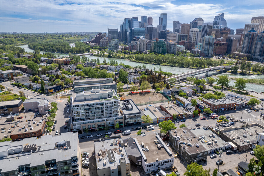 150 10th St NW, Calgary, AB en alquiler - Vista aérea - Imagen 2 de 2