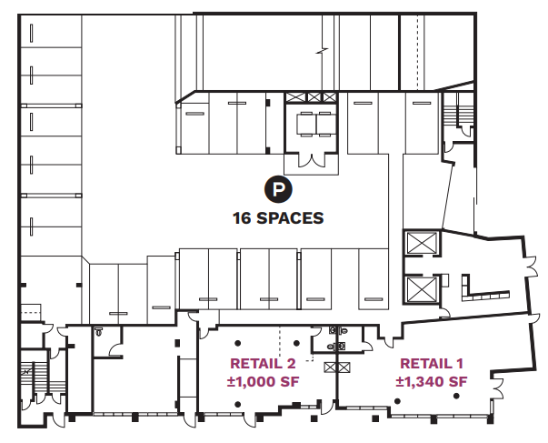 1180 S La Brea Ave, Los Angeles, CA en alquiler Plano de la planta- Imagen 1 de 1