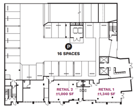 1180 S La Brea Ave, Los Angeles, CA en alquiler Plano de la planta- Imagen 1 de 1