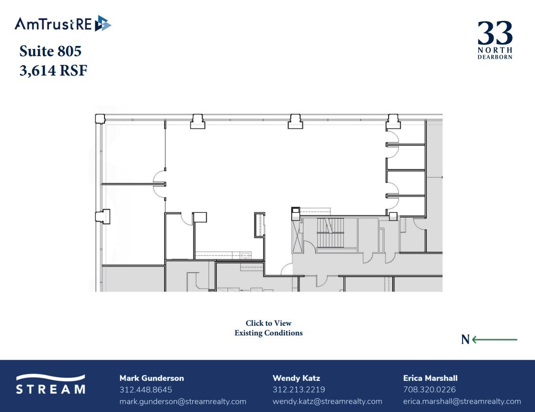 33 N Dearborn St, Chicago, IL en alquiler Plano de la planta- Imagen 1 de 1