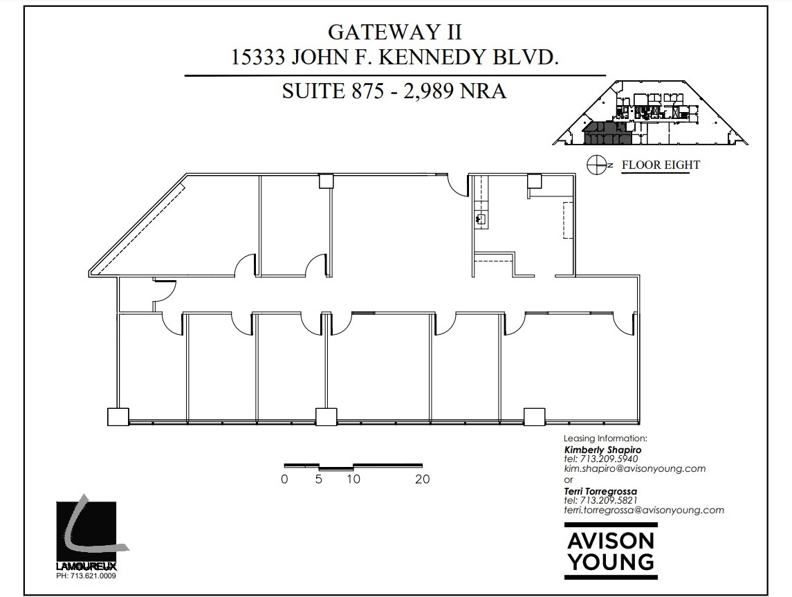 15333 John F Kennedy Blvd, Houston, TX en alquiler Plano de la planta- Imagen 1 de 2