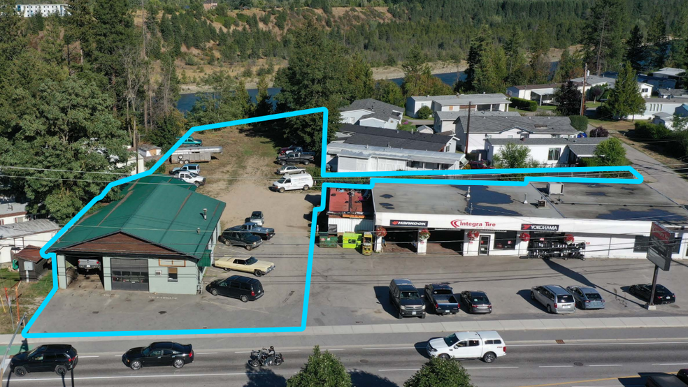 1501 Columbia Av, Castlegar, BC en venta - Plano del sitio - Imagen 1 de 3