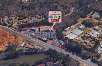 900 Marietta Hwy, Roswell, GA - vista aérea  vista de mapa