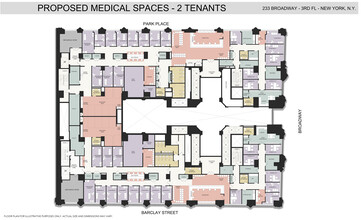 233 Broadway, New York, NY en alquiler Plano de la planta- Imagen 2 de 11