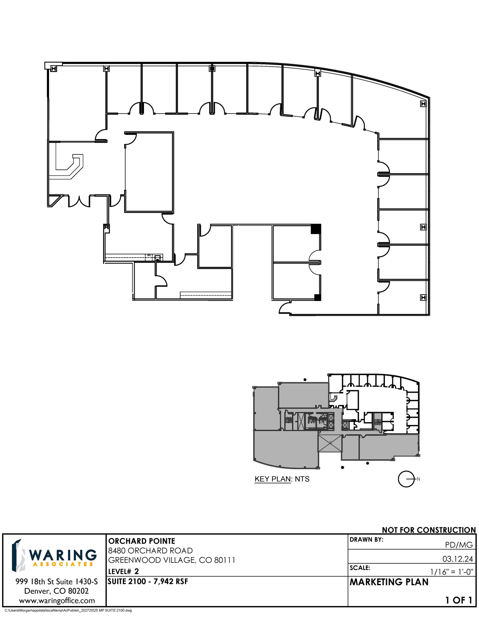 8480 E Orchard Rd, Greenwood Village, CO en alquiler Plano de la planta- Imagen 1 de 1