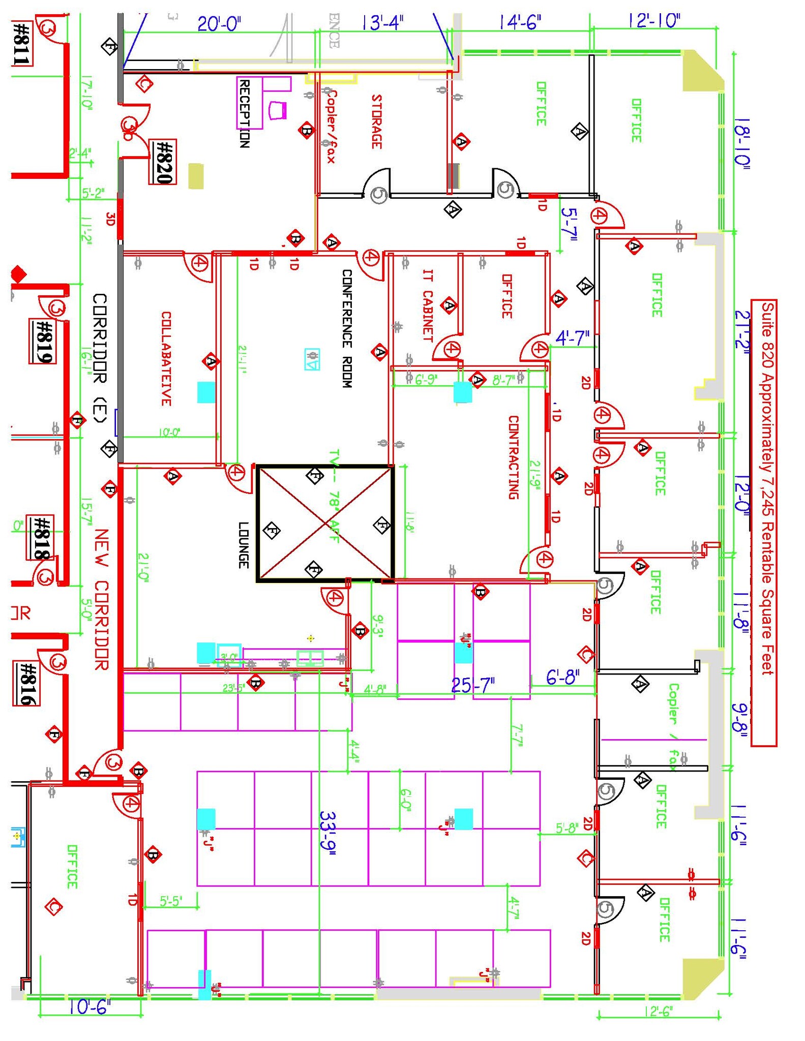 5757 W Century Blvd, Los Angeles, CA en alquiler Plano de la planta- Imagen 1 de 4