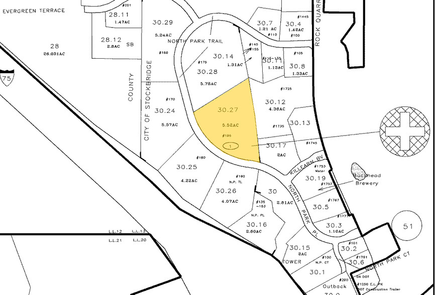 193 N Park Trl, Stockbridge, GA en venta - Plano de solar - Imagen 3 de 3