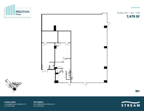 17950 Preston Rd, Dallas, TX en alquiler Plano de la planta- Imagen 2 de 4