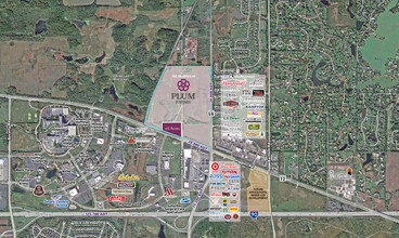 Route 72, Hoffman Estates, IL - VISTA AÉREA  vista de mapa