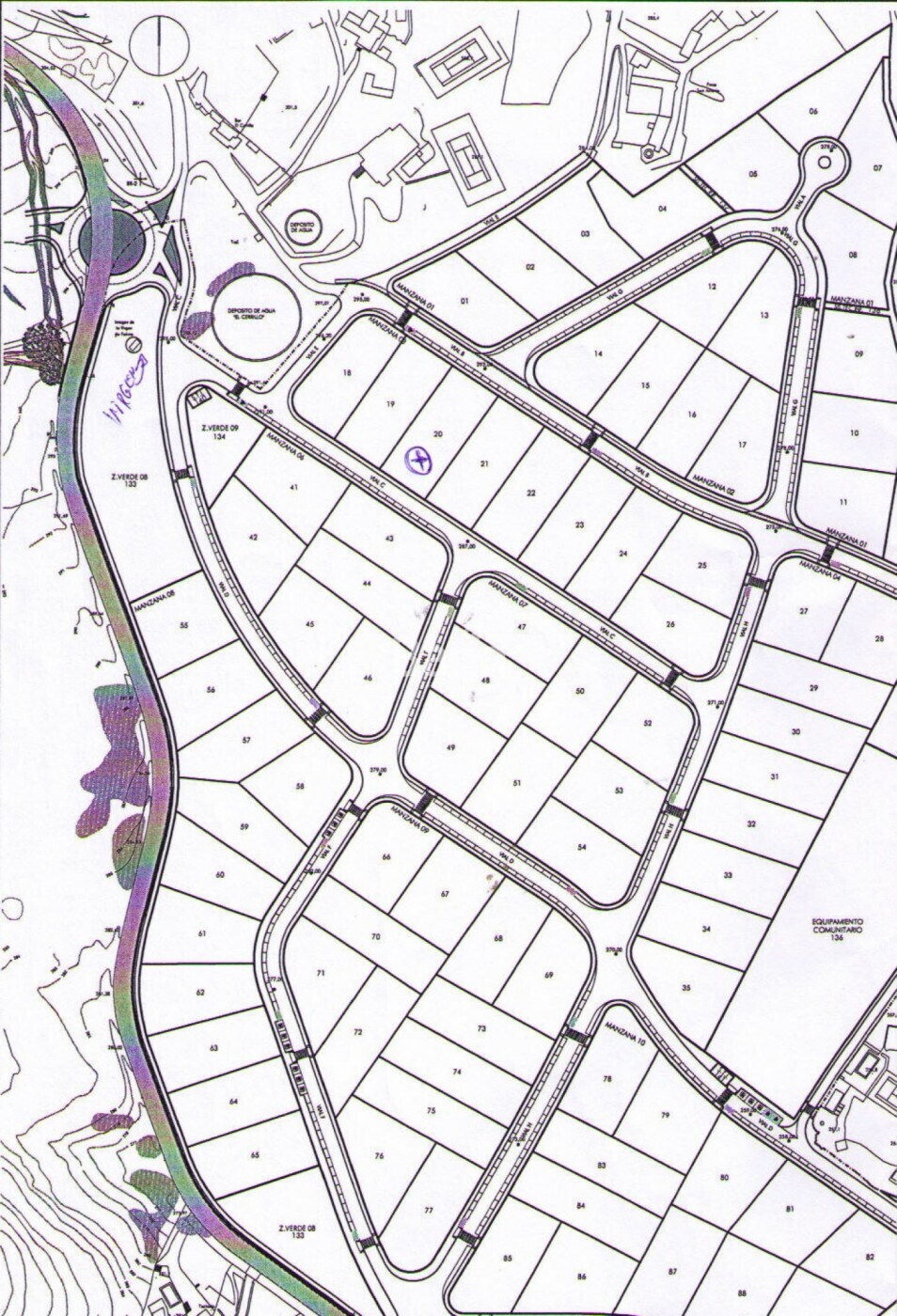 Terreno en Córdoba, Córdoba en venta Plano del sitio- Imagen 1 de 2