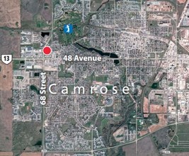 4879 68th St, Camrose, AB - VISTA AÉREA  vista de mapa