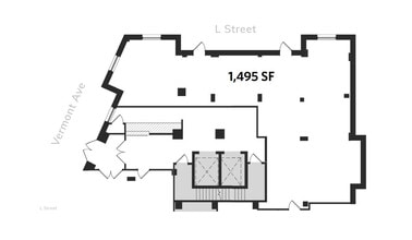 1029 Vermont Ave NW, Washington, DC en alquiler Plano del sitio- Imagen 1 de 1