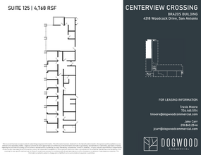 4538 Centerview Dr, San Antonio, TX en alquiler Plano de la planta- Imagen 1 de 1