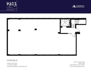 1923 9th St NW, Washington, DC en alquiler Plano de la planta- Imagen 1 de 1