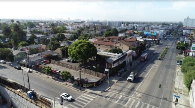 1358 N Highland Ave, Los Angeles, CA - VISTA AÉREA  vista de mapa