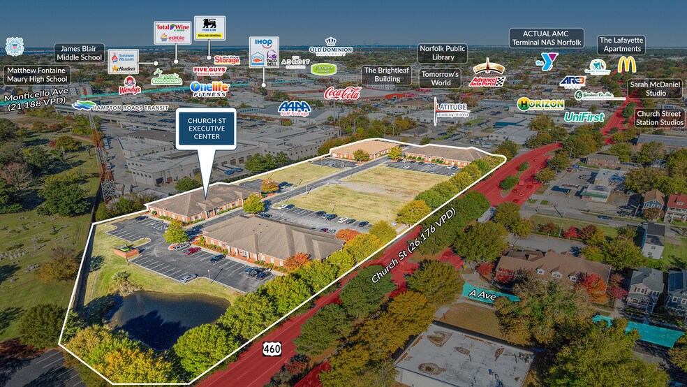 Church Street Executive Center cartera de 2 inmuebles en venta en LoopNet.es - Foto del edificio - Imagen 2 de 6