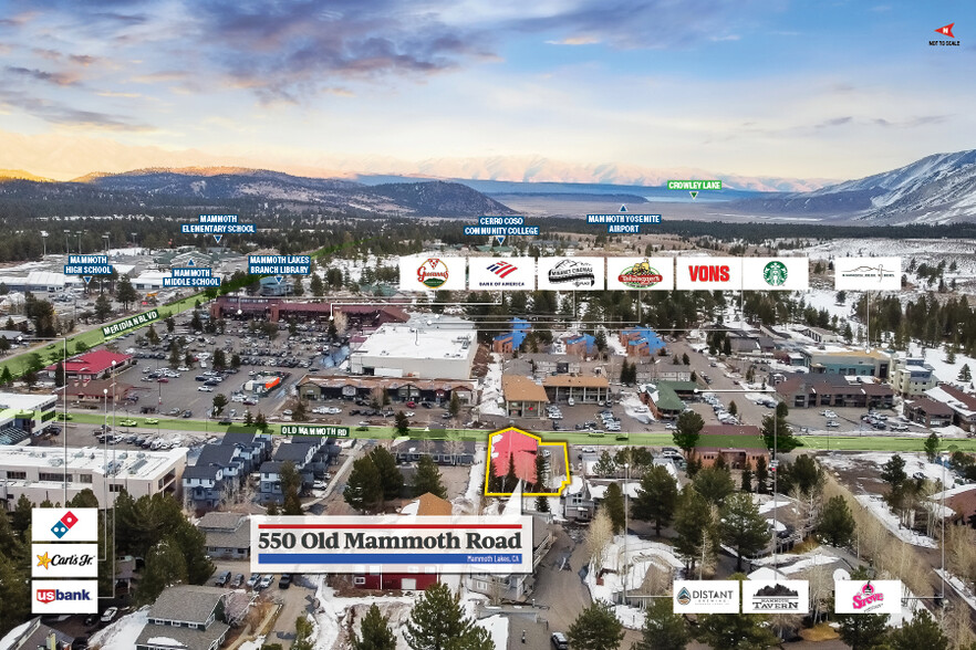 550 Old Mammoth Rd, Mammoth Lakes, CA en venta - Foto del edificio - Imagen 3 de 6