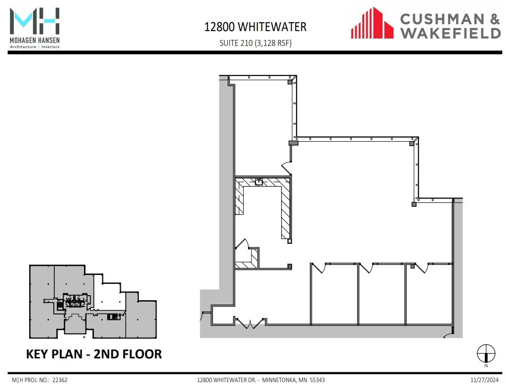 12900 Whitewater Dr, Minnetonka, MN en alquiler Plano de la planta- Imagen 1 de 2