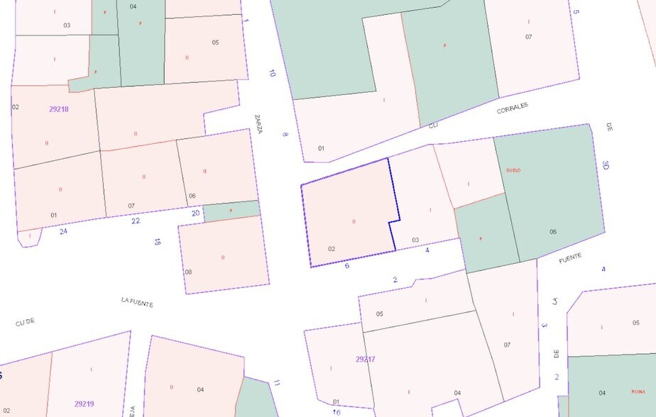 Terreno en San Esteban de los Patos, Ávila en venta - Plano de solar - Imagen 1 de 1