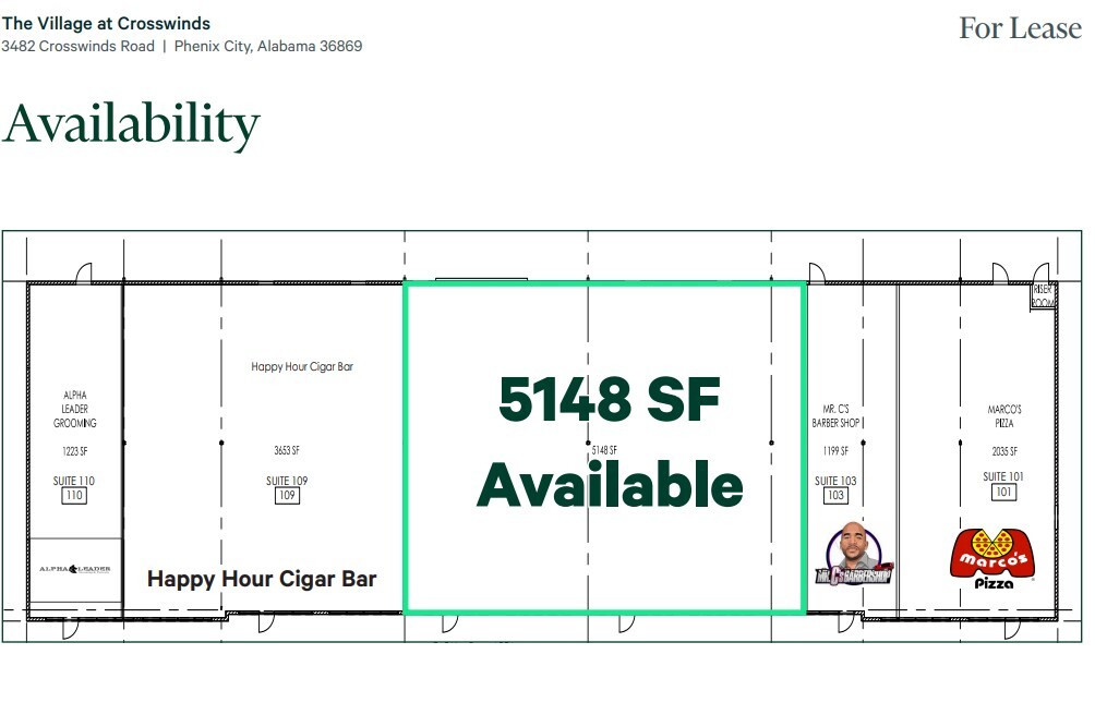 Hwy 431 & 165 Hwy, Phenix City, AL en alquiler Plano de la planta- Imagen 1 de 1