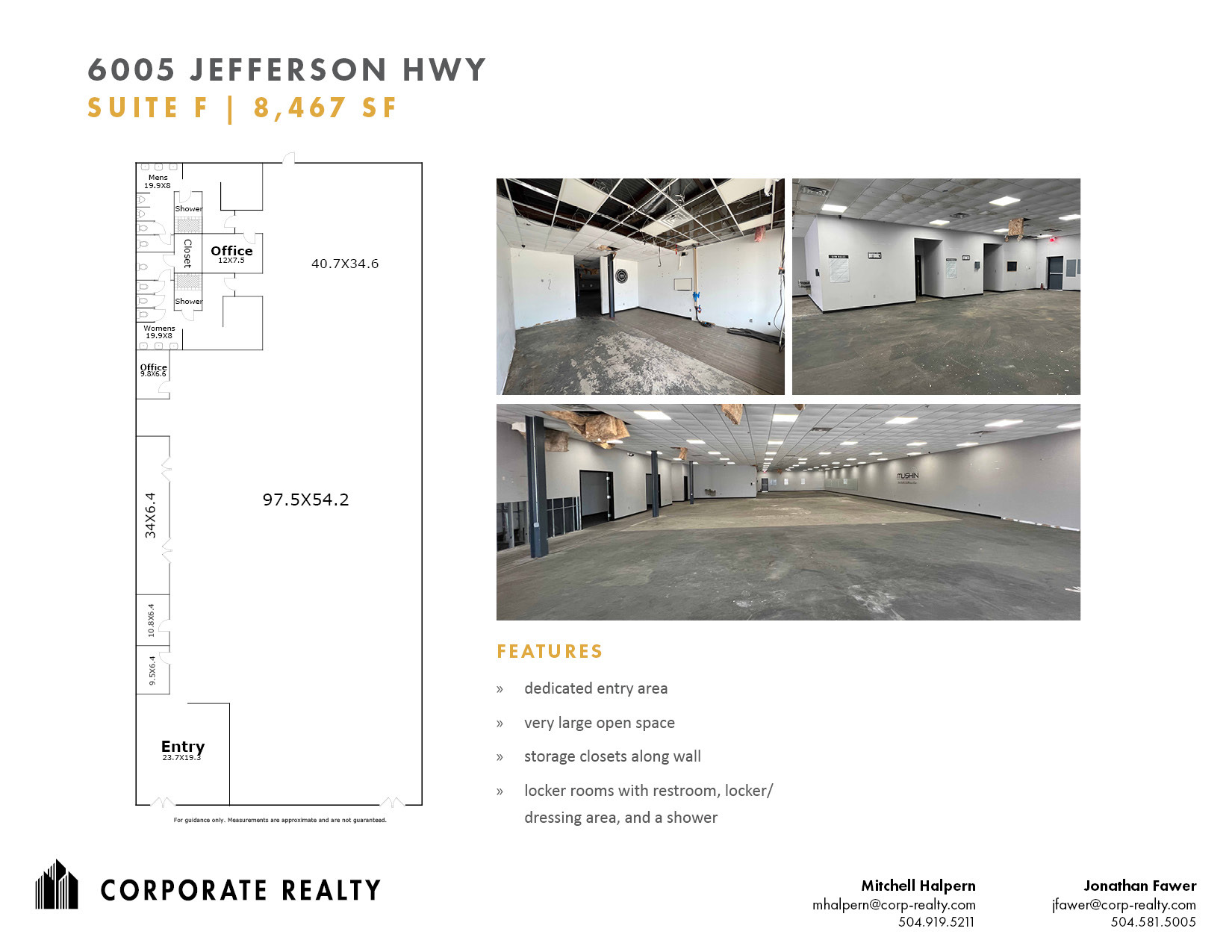 6005 Jefferson Hwy, New Orleans, LA en alquiler Plano del sitio- Imagen 1 de 1