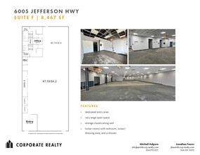 6005 Jefferson Hwy, New Orleans, LA en alquiler Plano del sitio- Imagen 1 de 1