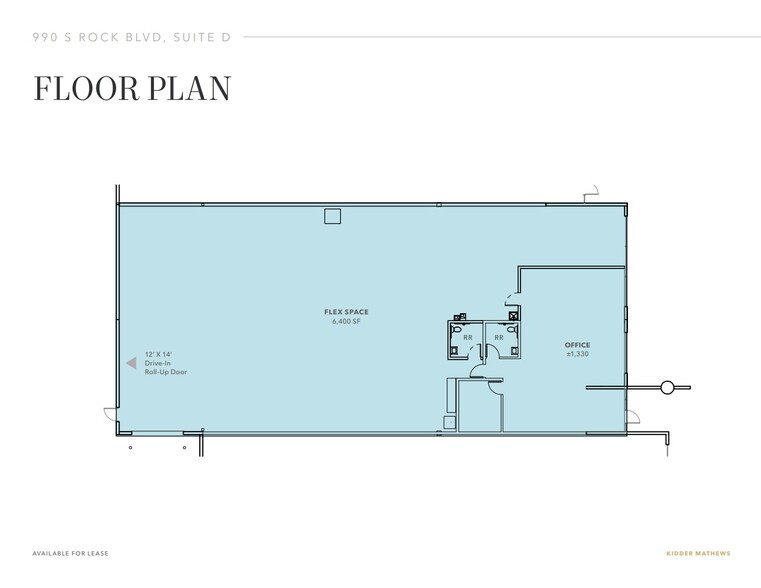 990 S Rock Blvd, Reno, NV en alquiler - Plano de la planta - Imagen 2 de 4