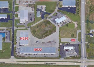 N922 & N926 Tower View Dr, Greenville, WI - VISTA AÉREA  vista de mapa