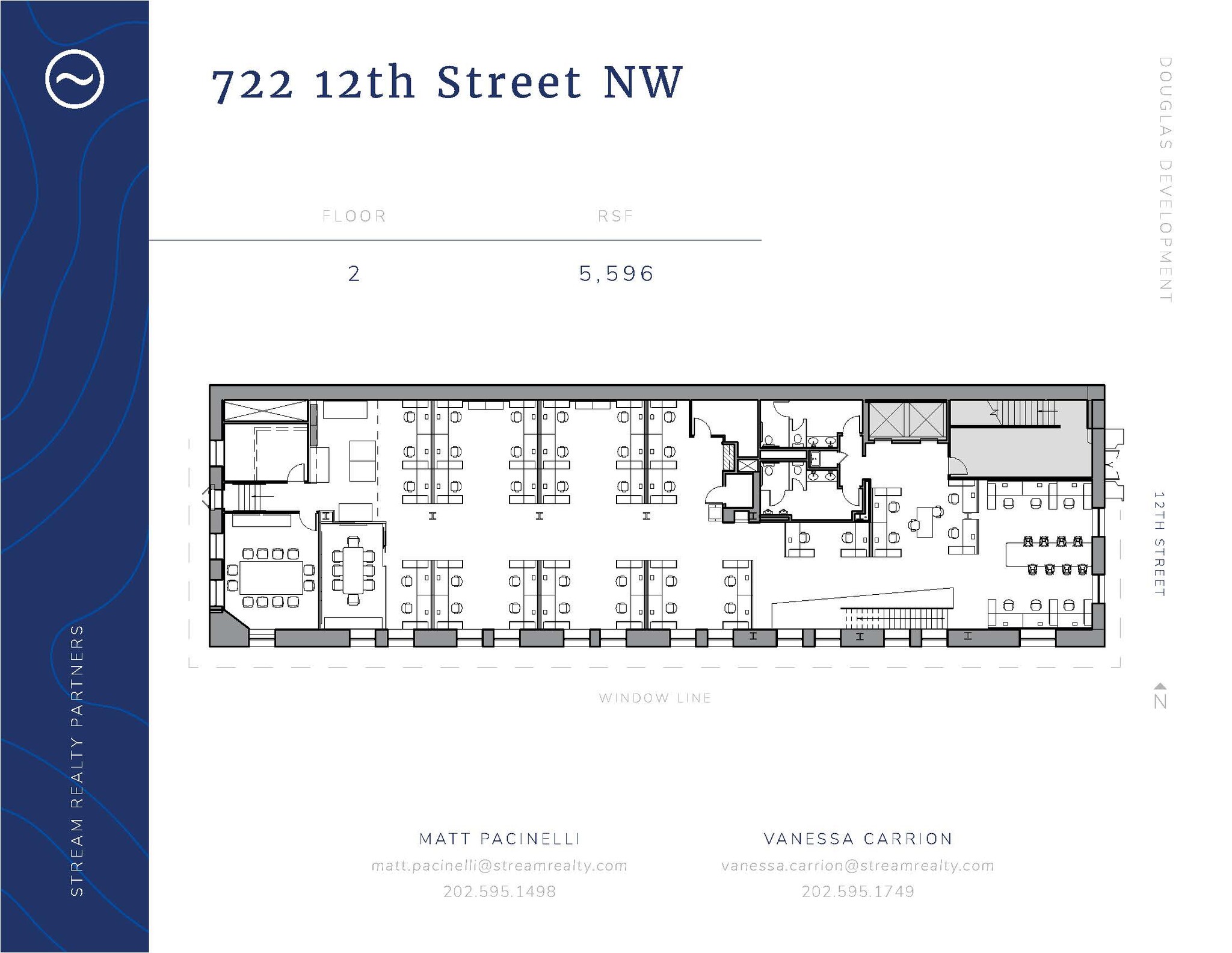 722 12th St NW, Washington, DC en alquiler Plano de la planta- Imagen 1 de 1