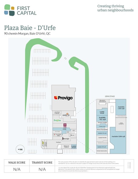 90 Rue Morgan, Baie-d'Urfé, QC en alquiler - Plano del sitio - Imagen 2 de 27