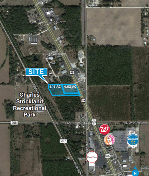 12250 NW Hwy 19, Chiefland, FL en venta - Vista aérea - Imagen 2 de 2