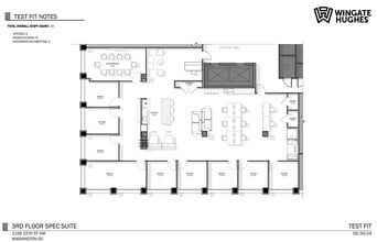 1156 15th St NW, Washington, DC en alquiler Plano de la planta- Imagen 1 de 9