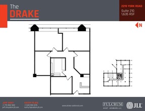 2211-2215 S York Rd, Oak Brook, IL en alquiler Plano de la planta- Imagen 1 de 1