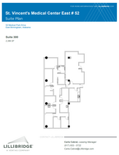 46-52 Medical Park Dr E, Birmingham, AL en alquiler Plano de la planta- Imagen 1 de 2