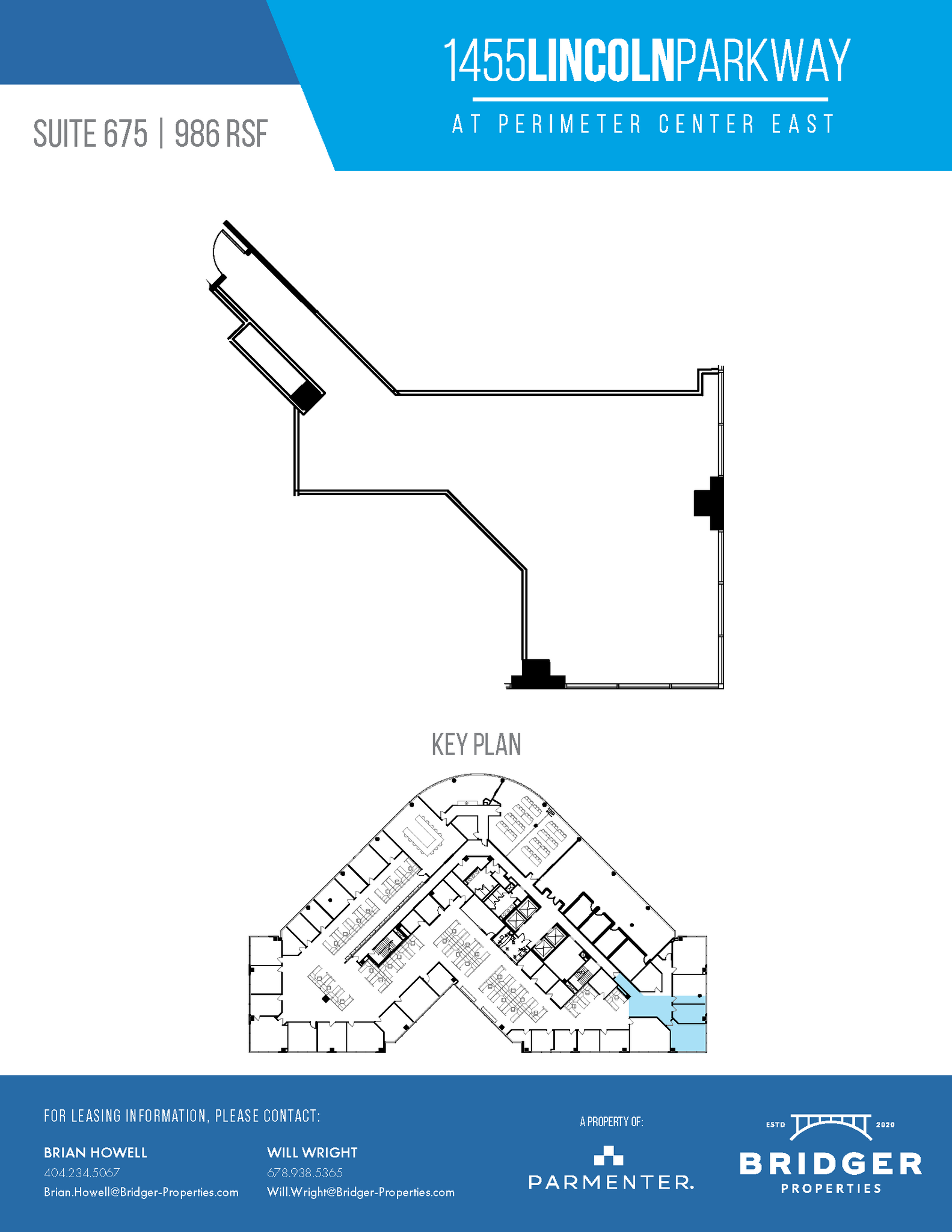 1455 Lincoln Pkwy E, Atlanta, GA en alquiler Plano de la planta- Imagen 1 de 1