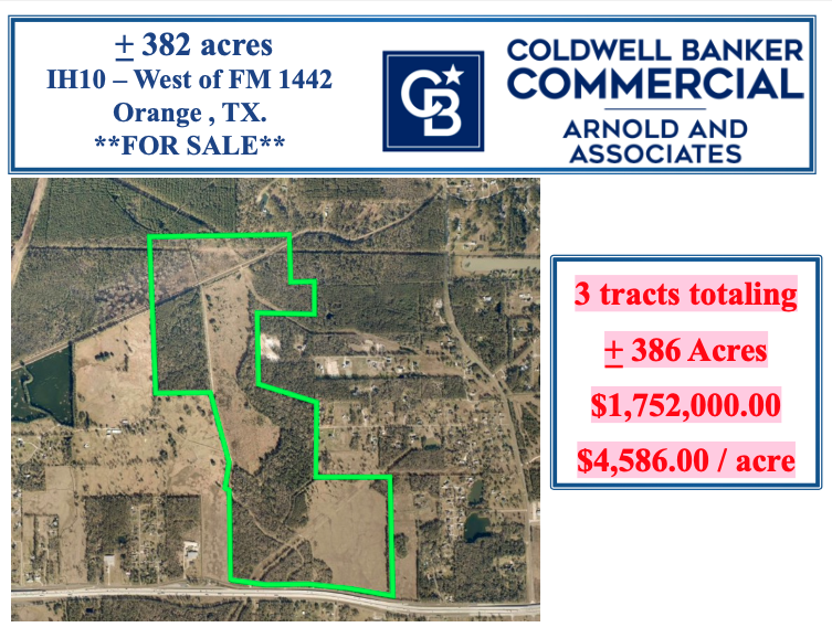 TBD Interstate 10 Access, Orange, TX en venta - Foto principal - Imagen 1 de 1