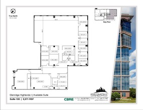 5555 Glenridge Connector, Atlanta, GA en alquiler Plano de la planta- Imagen 1 de 1