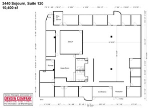 3440 Sojourn Dr, Carrollton, TX en alquiler Plano de la planta- Imagen 1 de 1